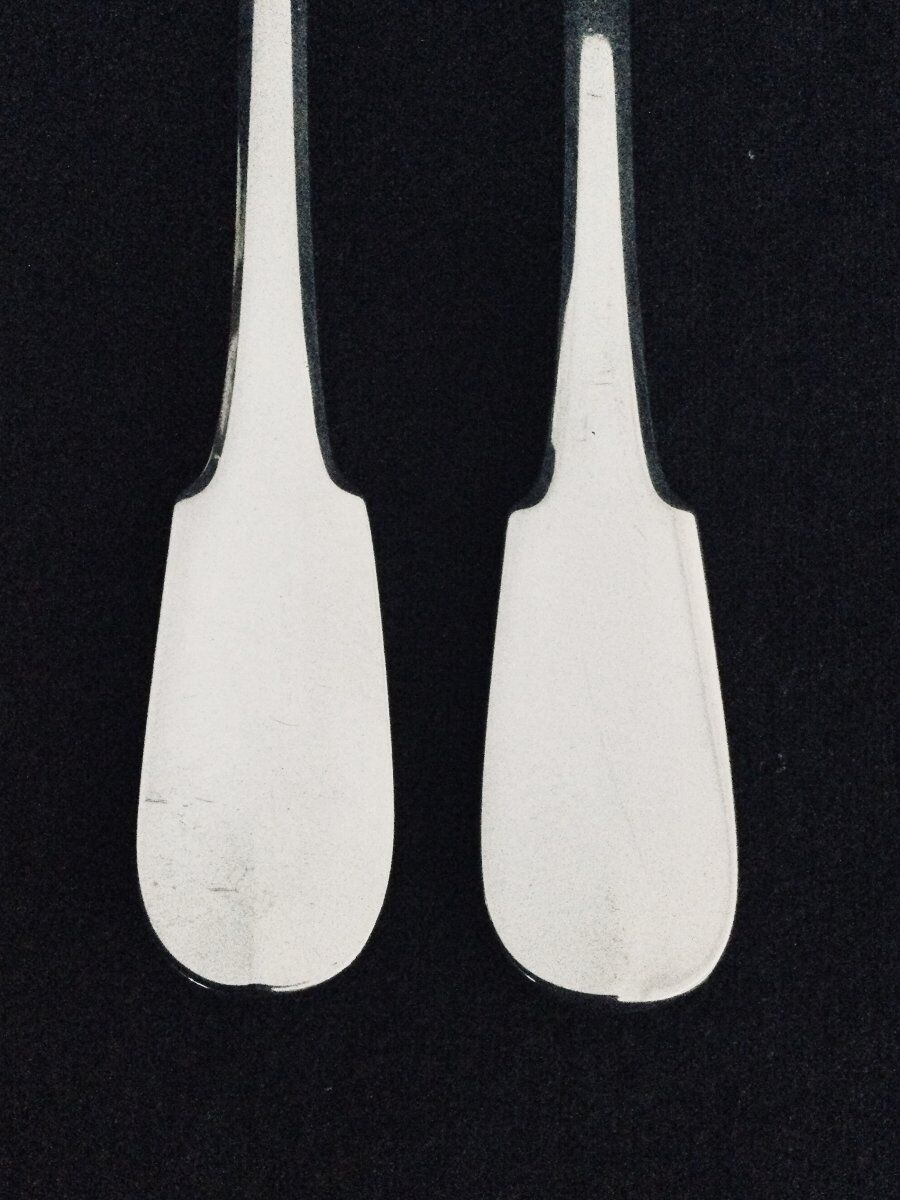 12 Christofle Fish Cutlery Model Cluny