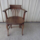 American office chair in oak