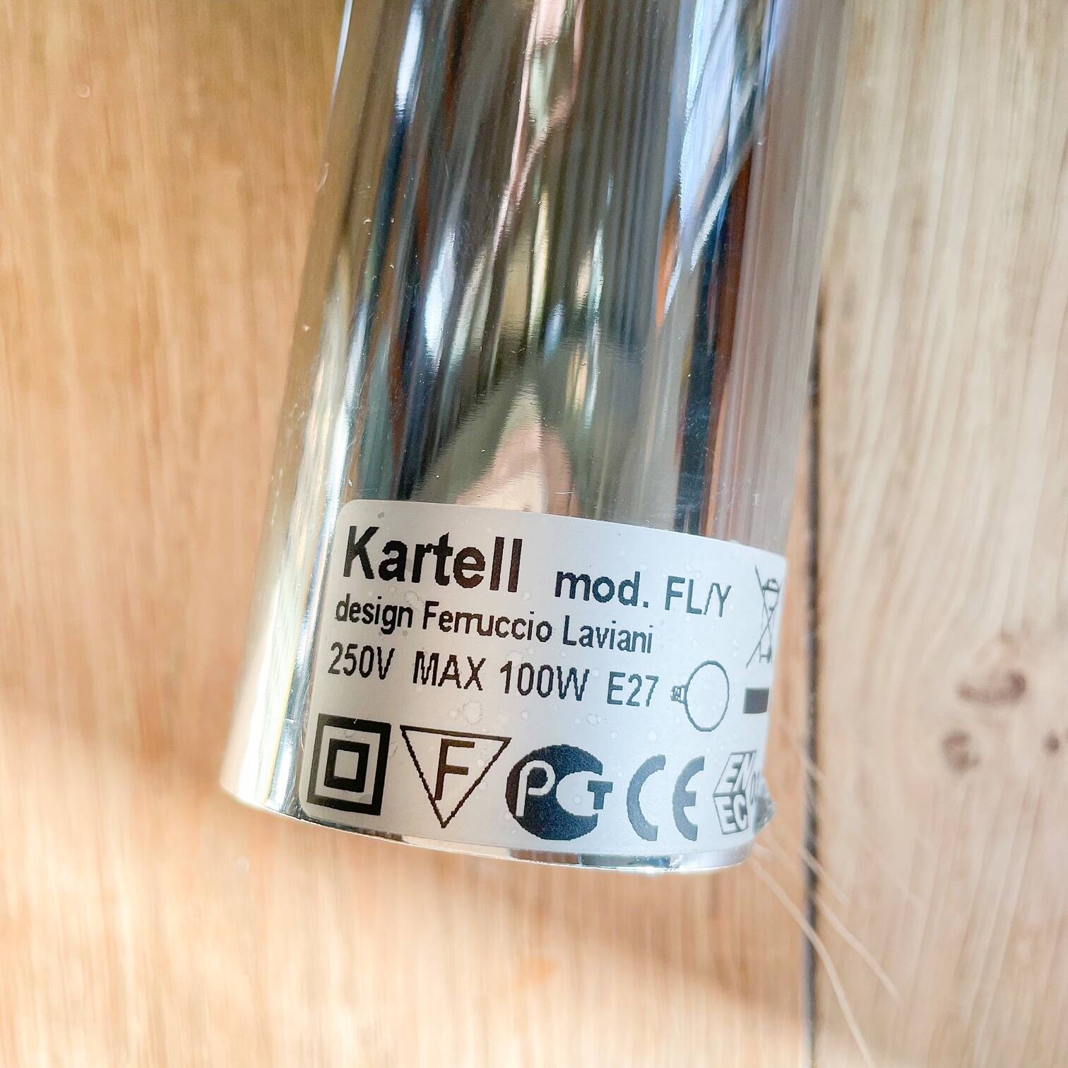 Lampe suspension FL/Y Kartell