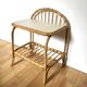 Rattan bedside table