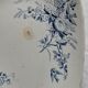 Oval ravier n ° 2 earthen Creil Montereau late nineteenth L 24 cm