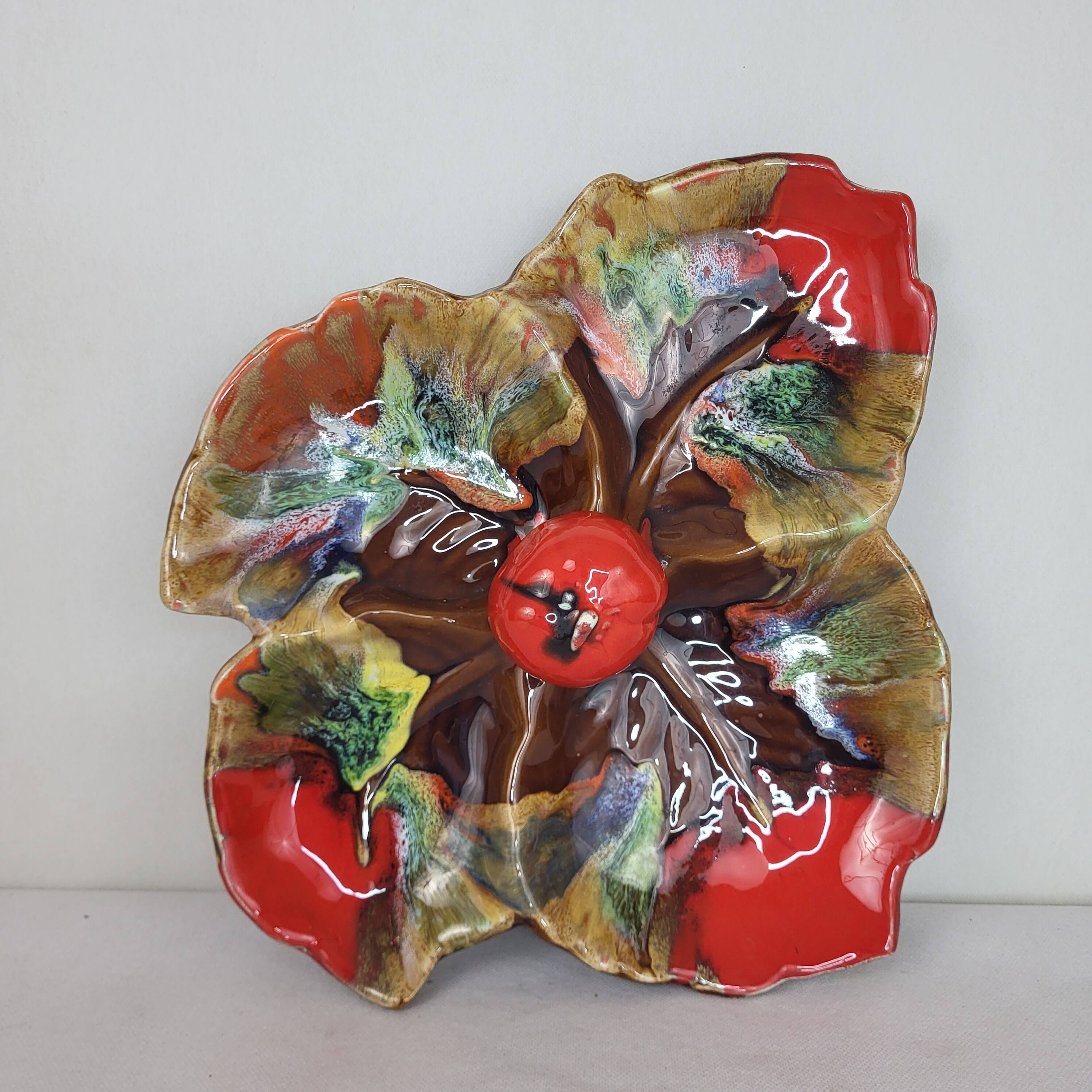 Serving dish in Vallauris ceramic