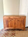 Buffet art déco en chêne massif 