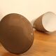 Lampe de bureau marron 50's