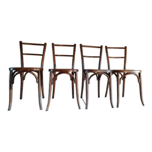 Lot de 4 chaises bistrot