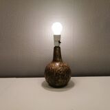 Table lamp with organic seed pod-like abstract patterns by Jørgen Mogensen Denmark