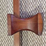 Scandinavian style wooden coat rack