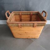 Old wicker basket