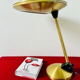 Aluminor brass ufo table / desk lamp 1950