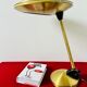 Aluminor brass ufo table / desk lamp 1950