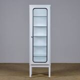 Cabinet Médical Vintage en Fer et Verre, 1970s