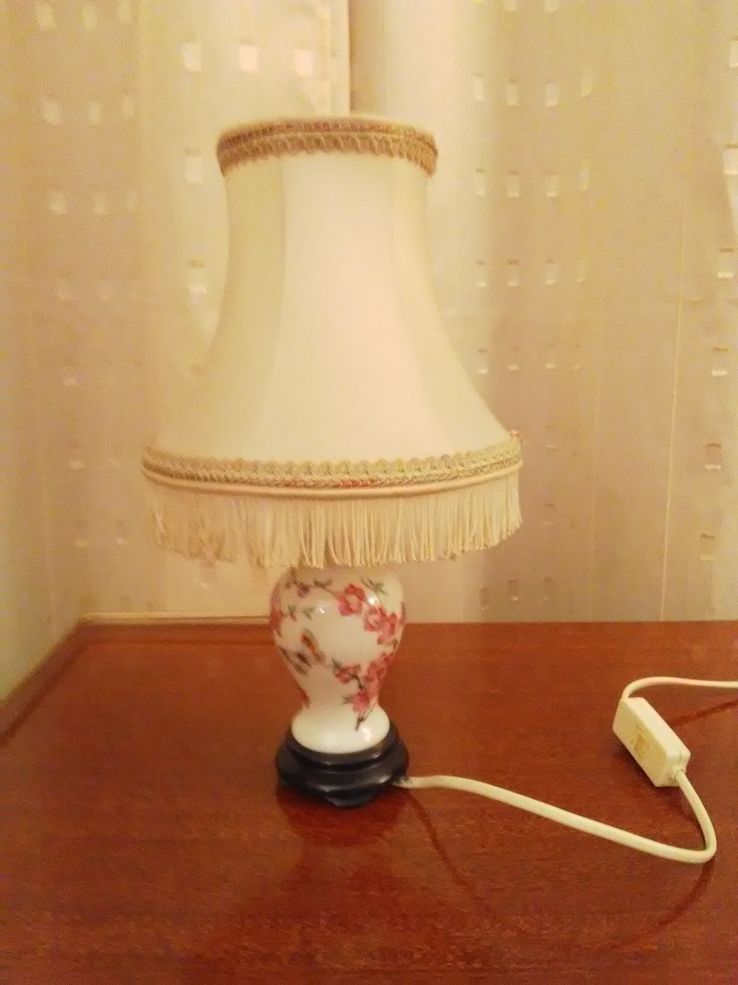 Old table lamp