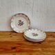 Set of 6 flat plates Saint Amand Céranord model Eve