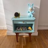 Retro green bedside table