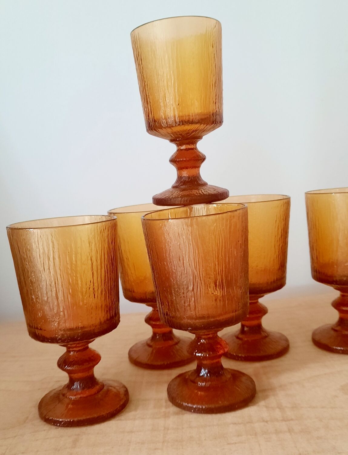 Verres Timo Sarpaneva ambré