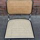 Set of 4 vintage chairs  Cesca B32 in black and chrome
