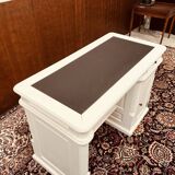 Bureau blanc classique anglais