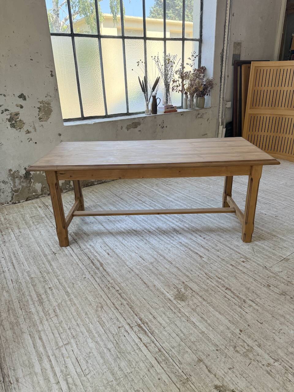 190 cm pine farmhouse table