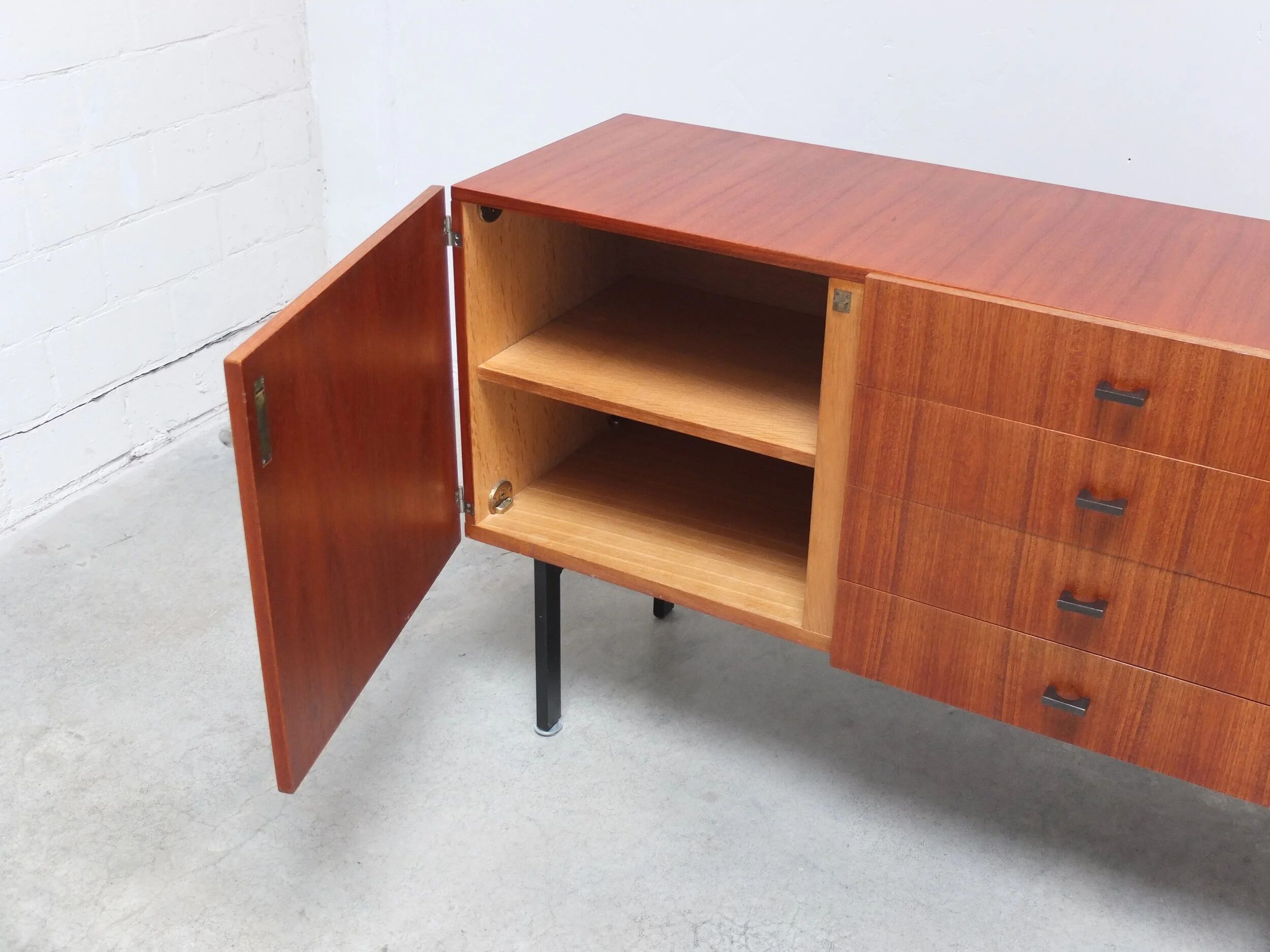 Belgian modernist sideboard by Roger De Winter for E.M.Y., 1960s