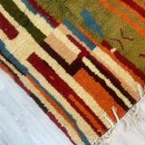 Handcrafted Moroccan Berber carpet 170 x 120 CM