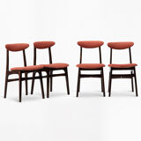 Ensemble de 4 chaises type 200-190 par r. t. hałas