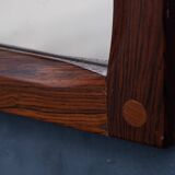 Danish Mirror with Rosewood Frame by Aksel Kjersgaard, 1960s
