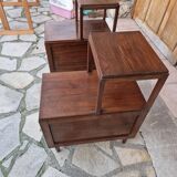 2 bedside tables from the 1950s
