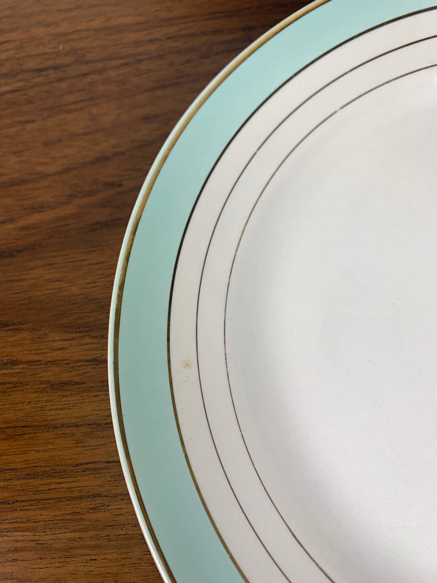 Lunéville "Régence" model, water green, late 19th century