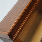 German oak bookcase with folding doors, ca 1900