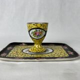 Coquetier and its tray