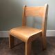 Vintage wooden children's chair