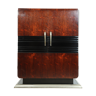 French Art Deco rosewood cocktail cabinet c1930