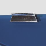 Blue wall shelf attributed to Fontana Arte, 1970