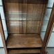 Louis XV style oak display case