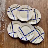 Assiette à dessert x6