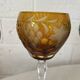 Set of 6 Lorraine crystal glasses