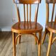 Set of 3 Luterma bistro chairs 50s