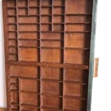Old printing cabinet drawer locker