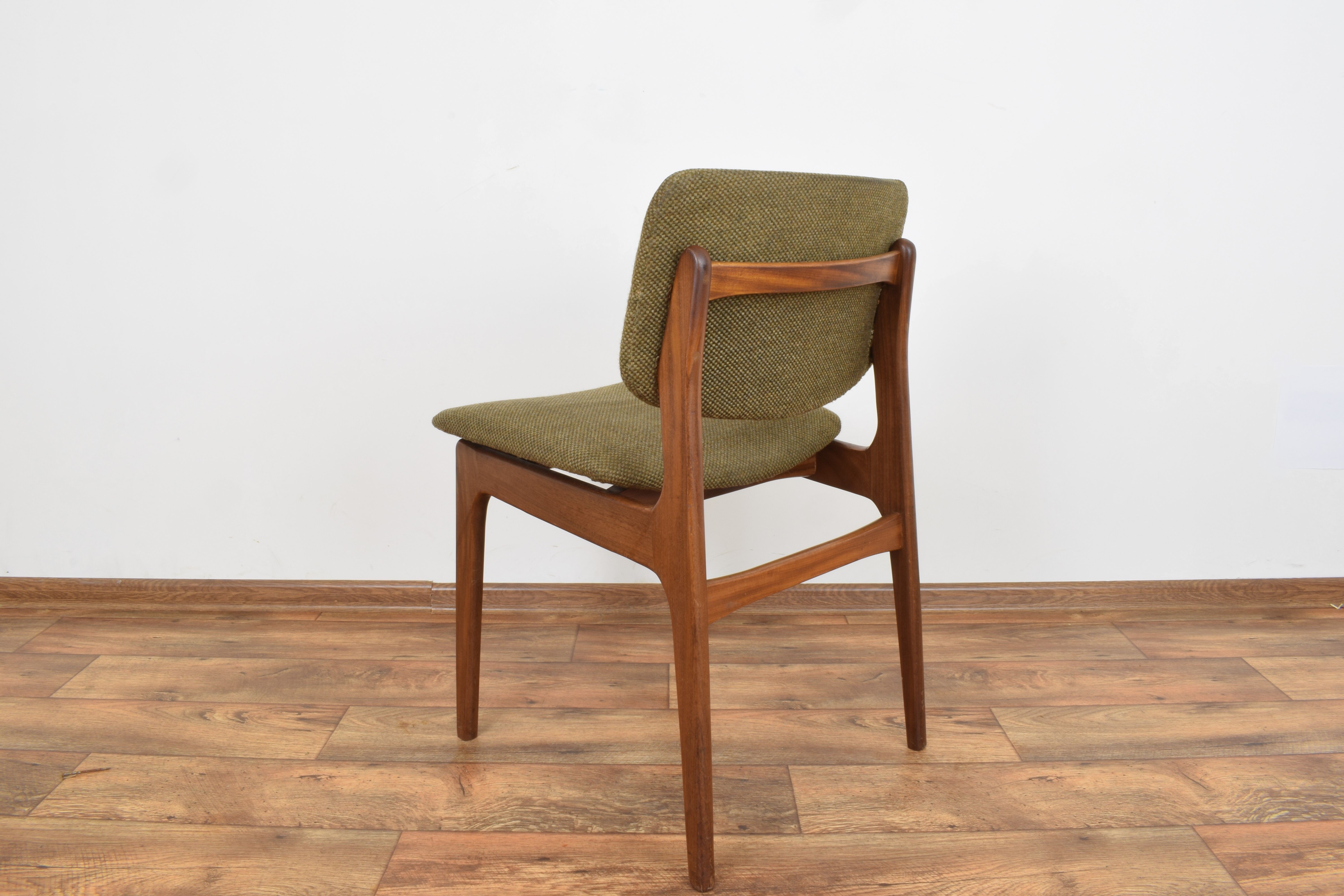 Mid-century danish teak dining chair, 1960