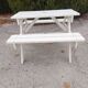 Table de jardin avec bancs pour enfants