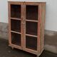Old glass cabinet