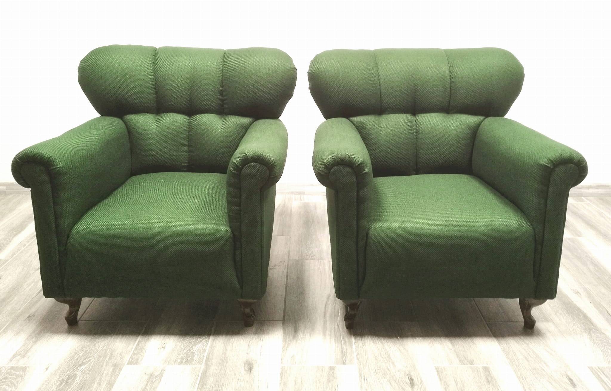 Armchairs, Czehoslovakia, 1960s, Set of 2