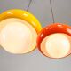Space Age Model Best Pendant from Guzzini in Orange, 1970s