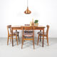 Vintage Danish design extendable teak dinner table, 1960's