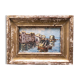 Tableau "Retour au port de St Tropez 1930"