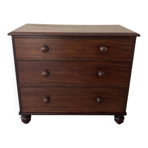 Commode anglaise en acajou