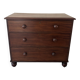 English mahogany commode