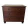English mahogany commode