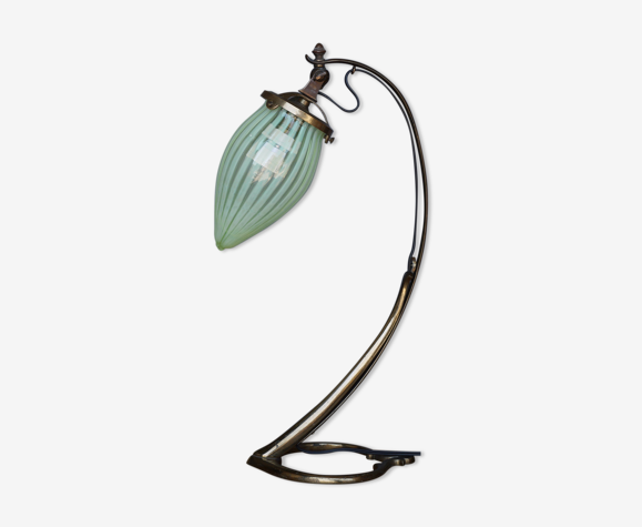Lampe de table arts & crafts, modèle 1079 par w.a.s benson. années 1890 |  Selency