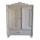 Kitchen cabinet or pharmacy in art deco wood